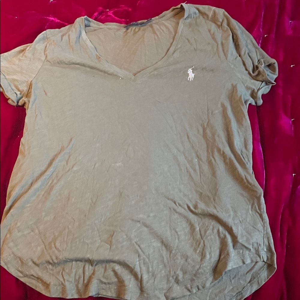 Ralph Lauren Olive Green Tshirt